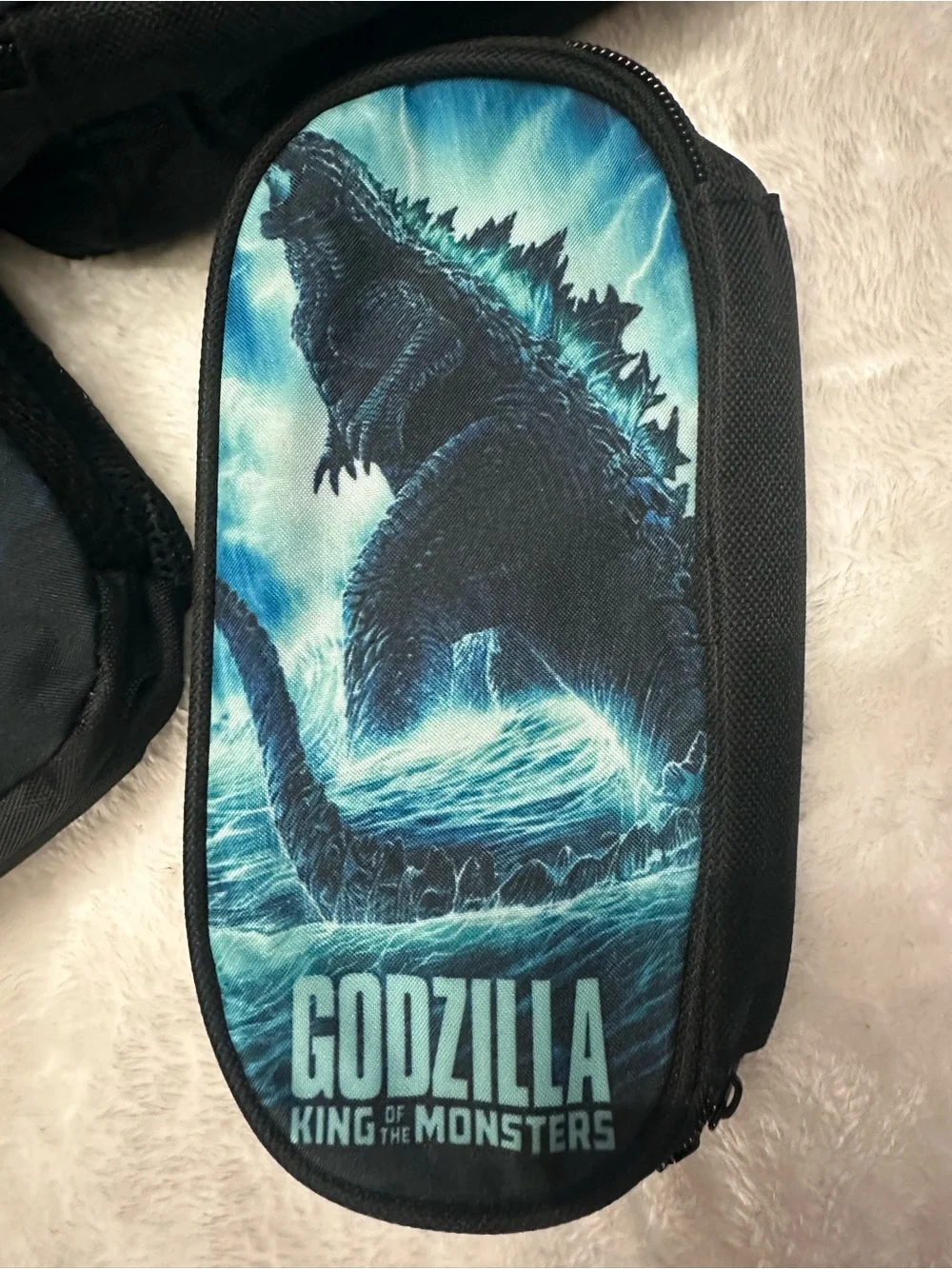 King of the Monsters Kids Blue Backpack Set
